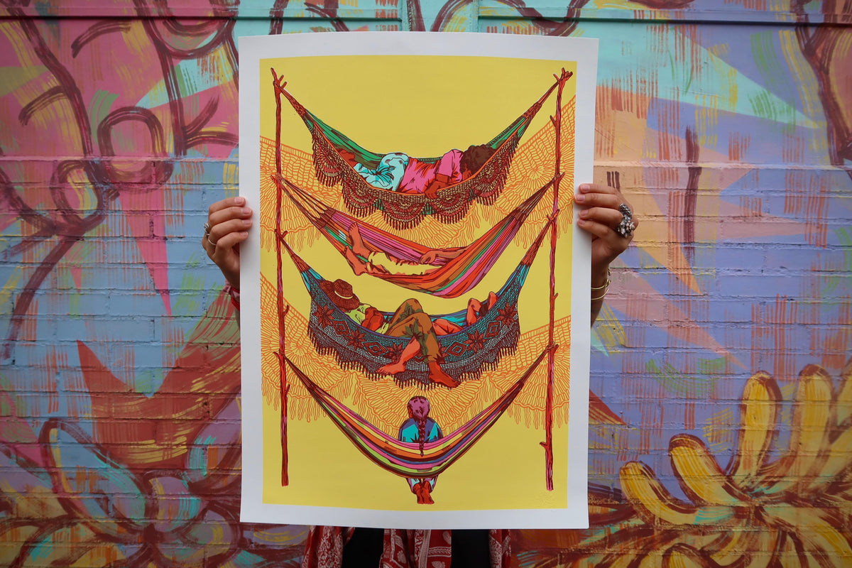 El vaivén de las hamacas by Soma Difusa
