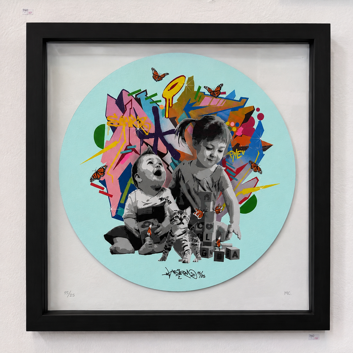 Niña y gato (girl and cat)- Worm